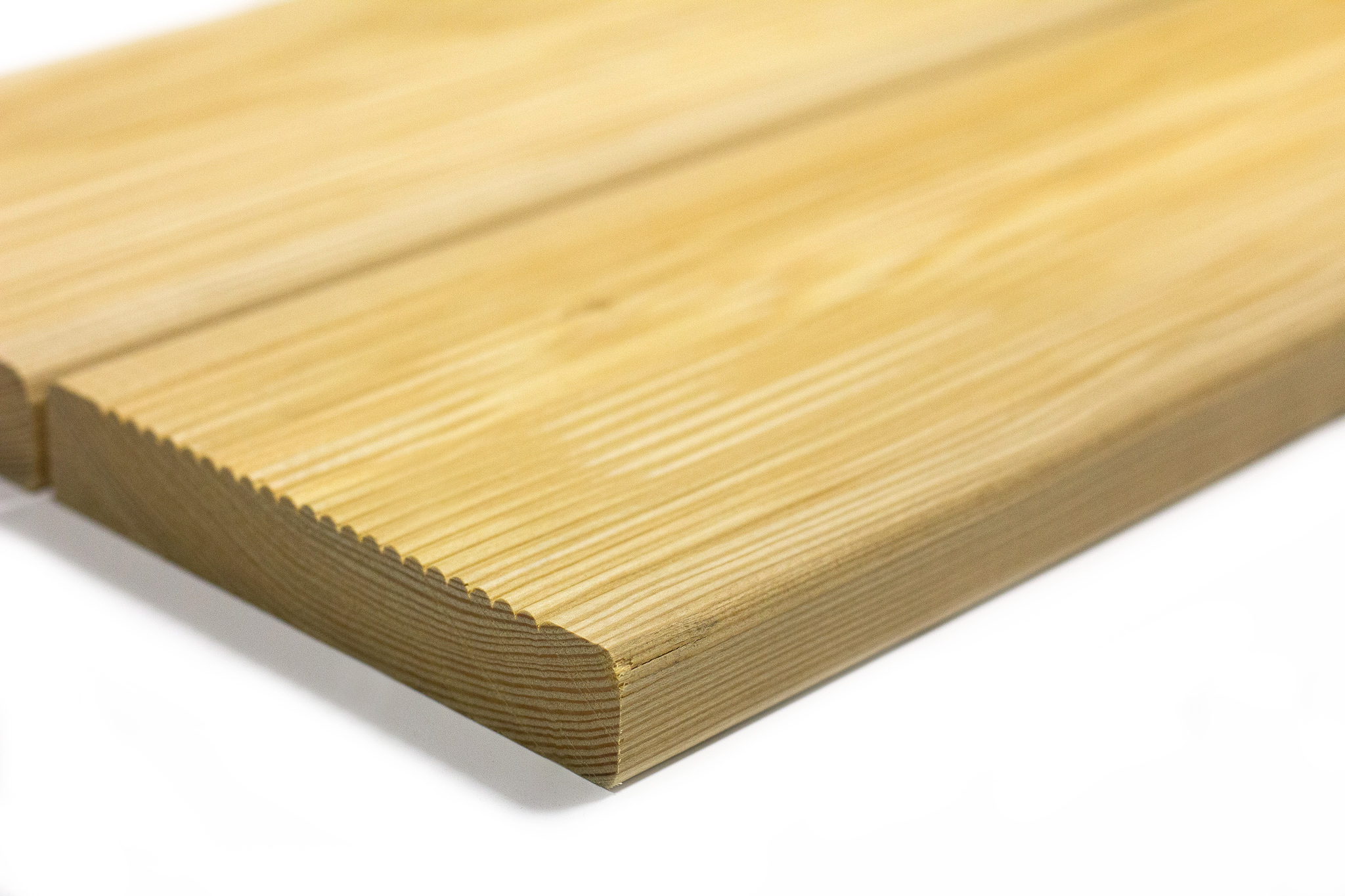 Pavimento larice AB antiscivolo per esterni mm 28x150x2000 - immagine 3